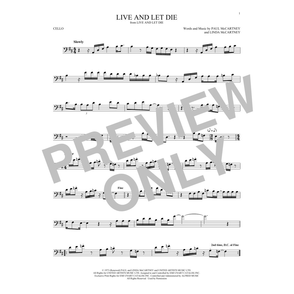 Live And Let Die